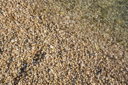 Apartmány Valentina - detail pláže, Fažana, poloostrov Istrie 