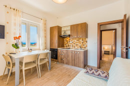 Apartmán typ "B (2+2)" pro 3–4 osoby, 1. nebo 2. poschodí