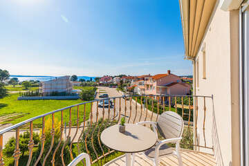 Apartmán typ "B (2+2)" pro 3–4 osoby, 1. nebo 2. poschodí