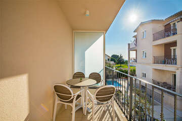 Apartmán typ "D (2+2)" pro 3–4 osoby, 1. poschodí