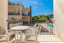 Apartmán typ "D (2+2)" pro 3–4 osoby, 1. poschodí