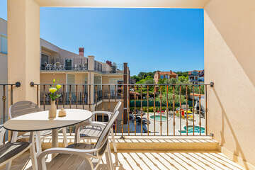 Apartmán typ "D (2+2)" pro 3–4 osoby, 1. poschodí<br />