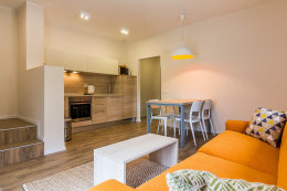 Apartmán typ "E (2+2)" pro 3–4 osoby, přízemí