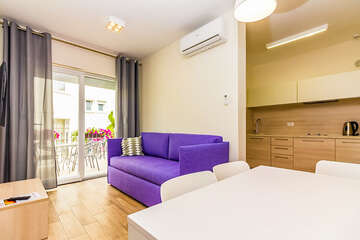 Apartmán typ "F (2+1)" pro 2–3 osoby, přízemí