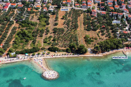 Sv. Filip i Jakov - oblázkové pláže, Chorvatsko