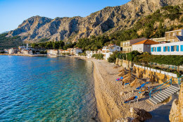 Letovisko Drašnice, Makarská riviéra, Chorvatsko