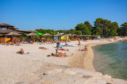 Apartmány Valentina - oblázkové pláže, Fažana, poloostrov Istrie 