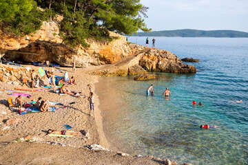 Zavala - další pláže, ostrov Hvar, Chorvatsko