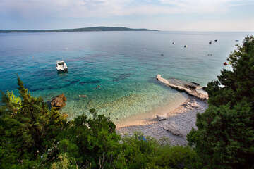 Zavala - další pláže, ostrov Hvar, Chorvatsko