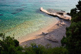 Zavala - další pláže, ostrov Hvar, Chorvatsko