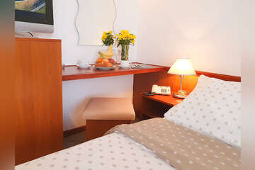 Hotel Brzet***: príklad dvojlôžkovej izby<br />
- s polpenziou