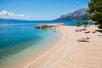 Apartmány Ivana - oblázková pláž, Brela, Makarská riviéra, Chorvatsko