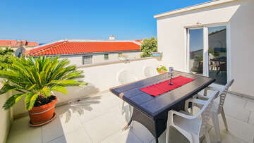 A2 - apartmány Fran, Mandre, ostrov Pag