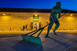 Muzeum soli v Pagu, Pag město, ostrov Pag, Chorvatsko