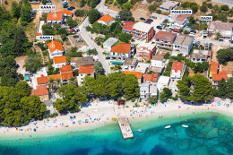 Živogošće - Mala Duba - letecký pohled, Makarská riviéra, Chorvatsko