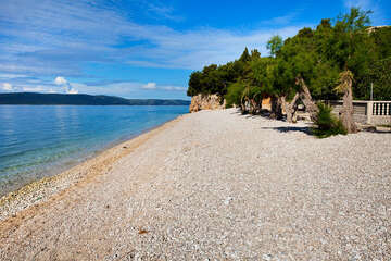 Apartmány Živogošće 11 - oblázková pláž, Živogošće-Blato, Chorvatsko