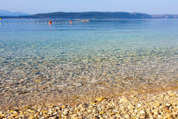 Živogošče Blato - oblázkové pláže, Makarská riviéra, Chorvatsko