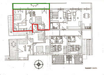 A18 - apartmány Maćina, Živogošće-Blato, Makarská riviéra, Chorvatsko