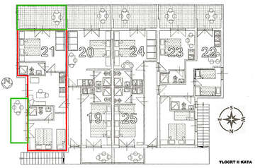 A21 - apartmány Maćina, Živogošće-Blato, Makarská riviéra, Chorvatsko