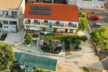 Apartmány Maćina - letecký pohled, Živogošće-Blato, Makarská riviéra, Chorvatsko