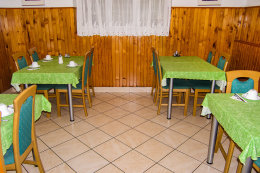 Penzion Magazin - jídelna, Tkon, ostrov Pašman, Chorvatsko