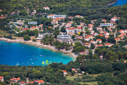 Resort Centinera *** - letecký pohled, Pula-Banjole, poloostrov Istrie, Chorvatsko