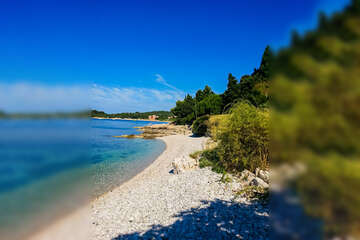 Apartmány Moderna - oblázková pláž, Pula, Istrie, Chorvatsko