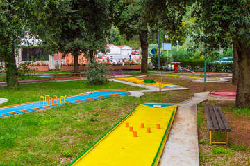 Mobilhome Oliva - kemp - minigolf, Rabac, Istrie, Chorvatsko