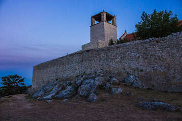 Tkon - klášter Ćokovac, ostrov Pašman, Chorvatsko
