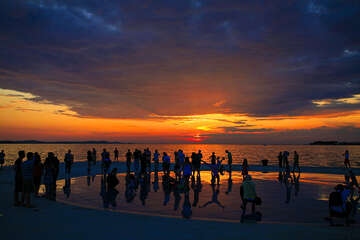 Zadar - Mořské varhany (Pozdrav Slunci), Zadarská riviéra, Chorvatsko
