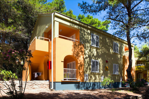 Resort Zelena Punta - dům s apartmány typu A, Kukljica, ostrov Ugljan, Chorvatsko