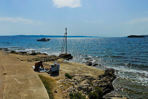 Kukljica, ostrov Ugljan, Chorvatsko