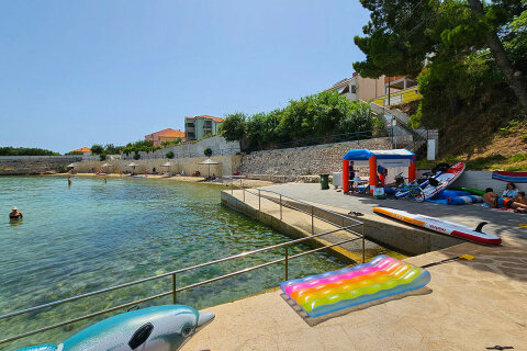 Apartmány Filip -  Južna plaža 150 m od domu, vodní atrakce, Tkon, ostrov Pašman, Chorvatsko