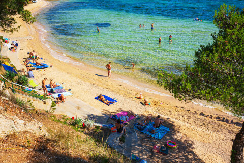 Apartmány Filip - písečná pláž Studenac 190 m od domu, Tkon, ostrov Pašman, Chorvatsko