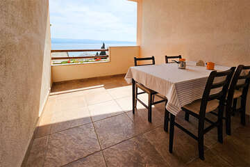 apartmány Mali Luka: apartmán A3 pre 2-4 osoby, <br />
2. poschodie