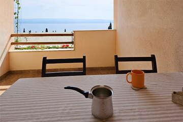 apartmány Mali Luka: apartmán A3 pre 2-4 osoby, <br />
2. poschodie