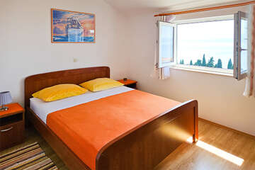 apartmány Mali Luka: apartmán A4 pre 4-5 osôb, <br />
3. poschodie