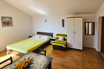 apartmány Mali Luka: studio A6 pre 2-3 osoby, <br />
3. poschodie