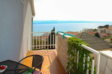 apartmány Mali Luka: studio A6 pre 2-3 osoby, <br />
3. poschodie