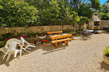 Apartmány Nostalgija - gril s posezením, Mandre, ostrov Pag, Chorvatsko