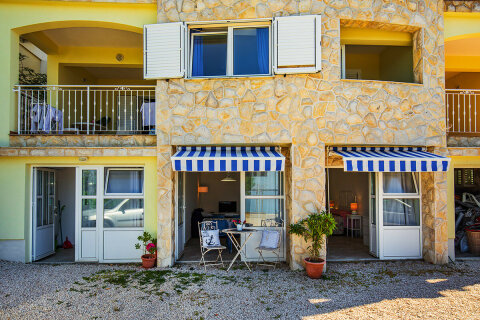 Apartmány Nostalgija - apartmán A7, Mandre, ostrov Pag, Chorvatsko