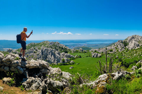 Tulove Grede, přírodní park Velebit, Chorvatsko