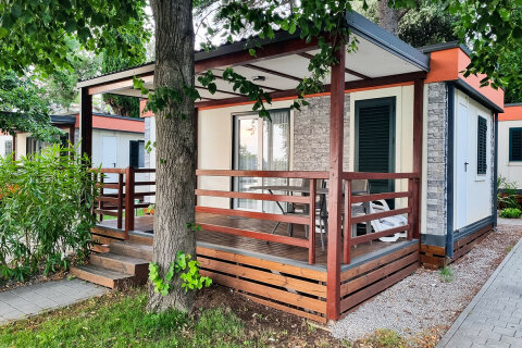 Mobilhomy Centinera, Pula-Banjole, poloostrov Istrie, Chorvatsko