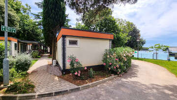 Mobilhomy Centinera, Pula-Banjole, poloostrov Istrie, Chorvatsko