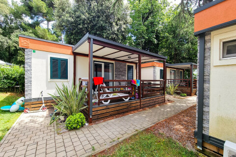 Mobilhomy Centinera, Pula-Banjole, poloostrov Istrie, Chorvatsko