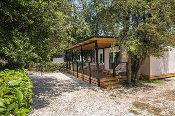 Mobilhome Mon Perin Resort - typ "A" - Mobilhome Colona Deluxe, Bale - Rovinj, Istrie, Chorvatsko