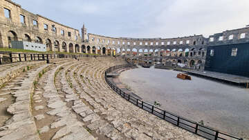 Pula - římský amfiteátr Arena, Istrie, Chorvatsko