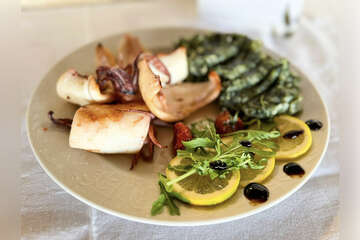 Apartmány Garden Resort-M - v restauraci, Potočnica, ostrov Pag, Chorvatsko