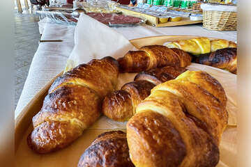 Apartmány Garden Resort-L - snídaně v restauraci, Potočnica, ostrov Pag, Chorvatsko