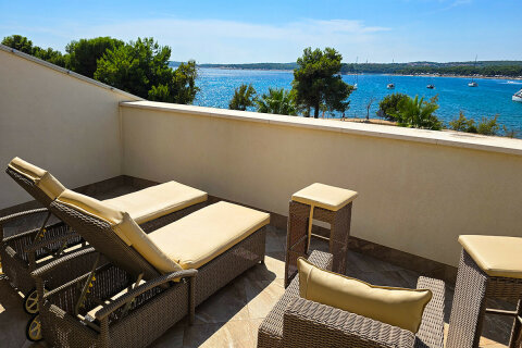 Apartmány Plavo Nebo - apartmány typu Lepeza, Medulin, Istrie, Chorvatsko
